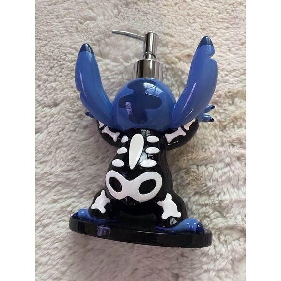 Disney Lilo & Stitch Halloween Skeleton Costume Soap Lotion Pump Dispenser NEW - Picture 4 of 9